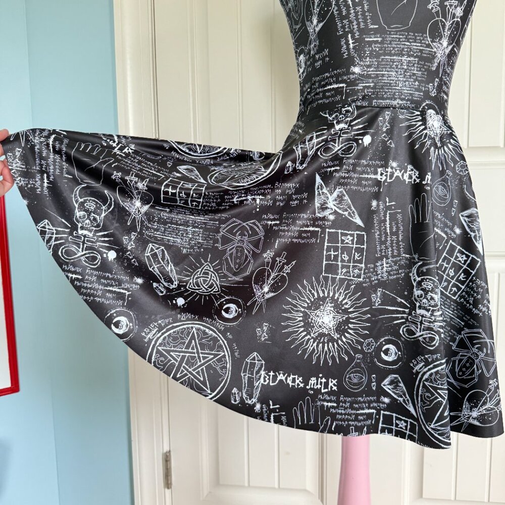 Blackmilk Spellbound Witchcraft Skater Dress - Picture 5 of 10
